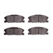 Disc Brake Pad Set Dynamic Friction 1551-1767-00