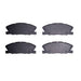 Disc Brake Pad Set Dynamic Friction 1551-1767-00