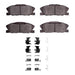 Disc Brake Pad Set Dynamic Friction 1551-1767-01