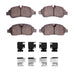 Disc Brake Pad Set Dynamic Friction 1214-1775-01
