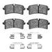 Disc Brake Pad Dynamic Friction 1310-1780-01