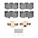 Disc Brake Pad Set Dynamic Friction 1551-1784-01