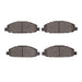 Disc Brake Pad Set Dynamic Friction 1310-1788-00