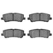 Disc Brake Pad Set Dynamic Friction 1552-1793-00
