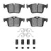 Disc Brake Pad Dynamic Friction 1115-1795-01