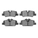 Disc Brake Pad Set Dynamic Friction 1551-1800-00