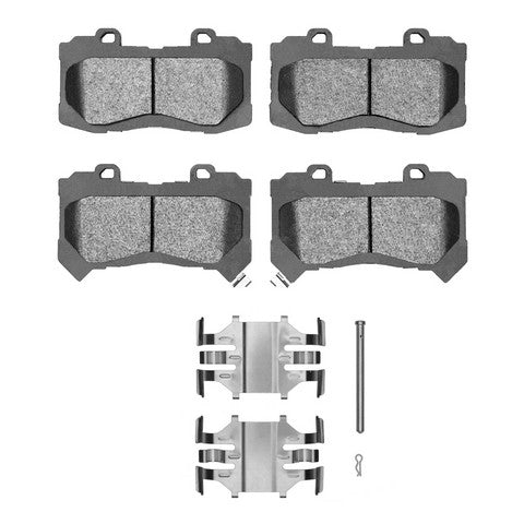 Disc Brake Pad Set Dynamic Friction 1551-1802-01