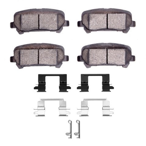 Disc Brake Pad Set Dynamic Friction 1551-1806-01