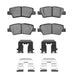 Disc Brake Pad Dynamic Friction 1310-1812-02