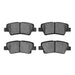 Disc Brake Pad Set Dynamic Friction 1551-1813-00