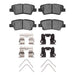 Disc Brake Pad Dynamic Friction 1311-1813-02