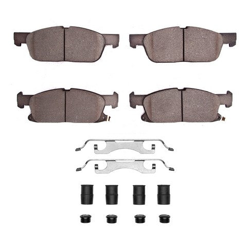 Disc Brake Pad Set Dynamic Friction 1551-1818-01