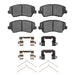 Disc Brake Pad Dynamic Friction 1311-1828-01