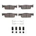 Disc Brake Pad Set Dynamic Friction 1310-1830-01