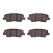 Disc Brake Pad Set Dynamic Friction 1551-1839-00
