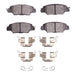 Disc Brake Pad Set Dynamic Friction 1551-1846-01