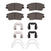 Disc Brake Pad Dynamic Friction 1311-1847-01