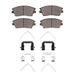 Disc Brake Pad Set Dynamic Friction 1551-1847-02