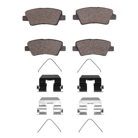 Disc Brake Pad Dynamic Friction 1310-1848-01