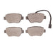 Disc Brake Pad Set Dynamic Friction 1600-1851-00