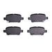 Disc Brake Pad Set Dynamic Friction 1551-1857-00