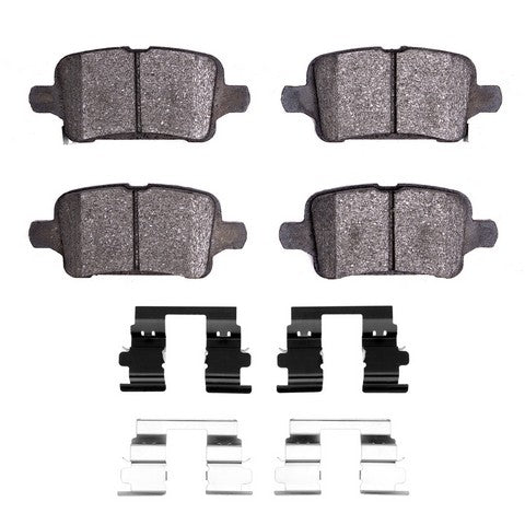 Disc Brake Pad Set Dynamic Friction 1551-1857-01