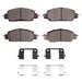 Disc Brake Pad Set Dynamic Friction 1551-1860-01