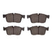 Disc Brake Pad Set Dynamic Friction 1600-1861-00