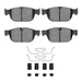 Disc Brake Pad Dynamic Friction 1311-1865-01