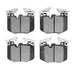 Disc Brake Pad Set Dynamic Friction 1551-1867-00