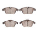 Disc Brake Pad Dynamic Friction 1311-1869-00