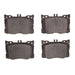 Disc Brake Pad Set Dynamic Friction 1000-1871-00