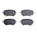 Disc Brake Pad Set Dynamic Friction 1551-1874-00