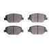 Disc Brake Pad Set Dynamic Friction 1551-1886-00