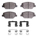 Disc Brake Pad Set Dynamic Friction 1552-1886-01