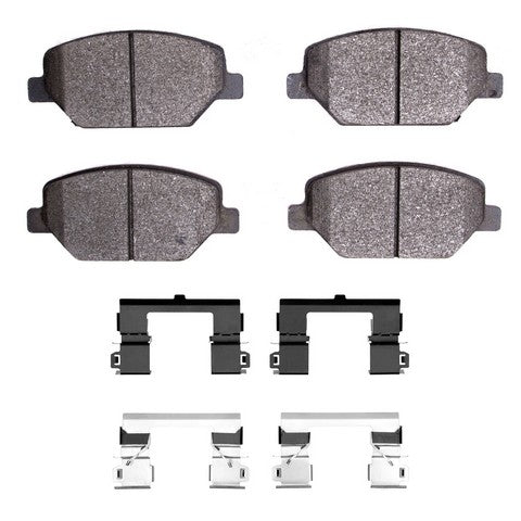Disc Brake Pad Set Dynamic Friction 1551-1886-01