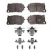 Disc Brake Pad Set Dynamic Friction 1551-1899-01