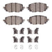 Disc Brake Pad Dynamic Friction 1311-1903-01