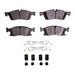 Disc Brake Pad Set Dynamic Friction 1551-1904-01