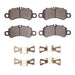 Disc Brake Pad Dynamic Friction 1310-1905-01
