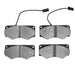 Disc Brake Pad Dynamic Friction 1311-1909-00