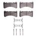 Disc Brake Pad Set Dynamic Friction 1600-1910-01