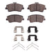 Disc Brake Pad Set Dynamic Friction 1551-1912-01