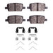 Disc Brake Pad Set Dynamic Friction 1552-1914-01