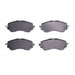 Disc Brake Pad Set Dynamic Friction 1310-1950-00