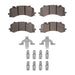 Disc Brake Pad Set Dynamic Friction 1551-1952-01