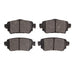 Disc Brake Pad Set Dynamic Friction 1551-1965-00