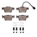 Disc Brake Pad Set Dynamic Friction 1551-1989-01