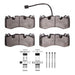 Disc Brake Pad Set Dynamic Friction 1551-1990-01