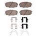 Disc Brake Pad Dynamic Friction 1310-2035-01